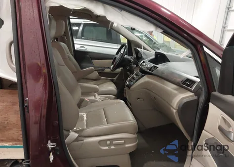 2013 Honda Odyssey Ex-L from USA, damaged, VIN 5FNRL5H60DB040235